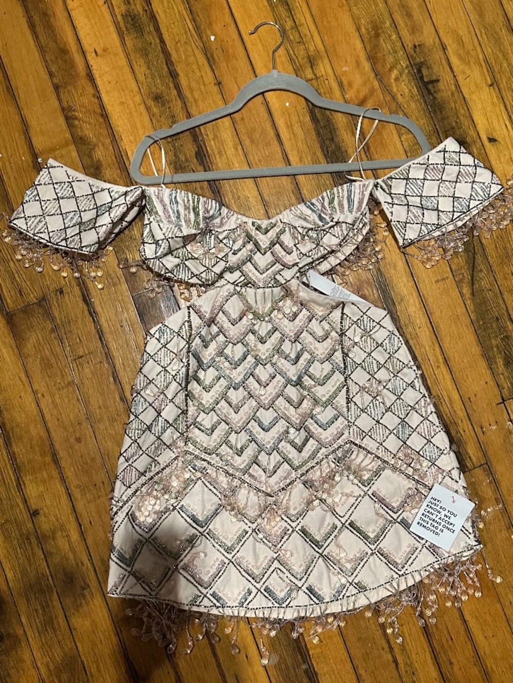 ASOS beaded dress